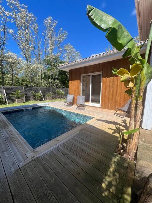 Villa Avec Piscine Proche Du Lac La Teste-de-Buch Exteriér fotografie