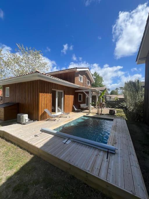 Villa Avec Piscine Proche Du Lac La Teste-de-Buch Exteriér fotografie